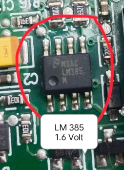 IC  LM 385  SMD 1.6V